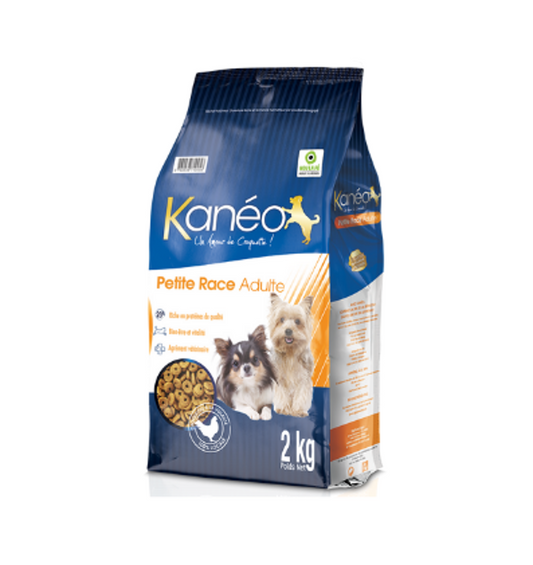 Kaneo Croquettes Pour Chiens Petite Race Adulte 2 KG