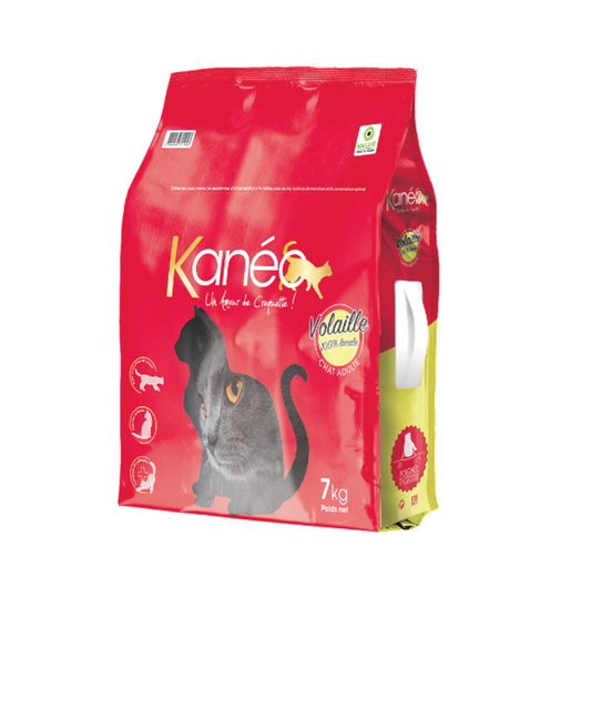 Kaneo Croquettes Pour Chats Adultes Au Volaille 7 KG